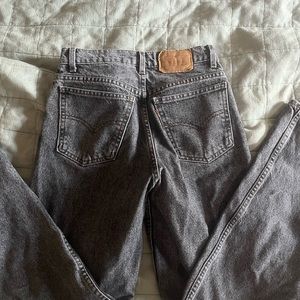 Vintage 550 Student Orange Tab Levis